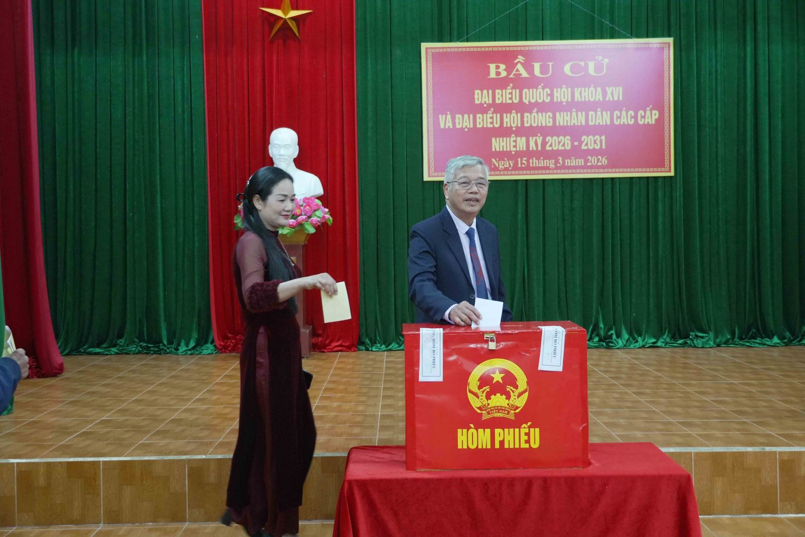 Đến 11 giờ 20 phút ngày 15-3: Hà Tĩnh dẫn đầu với tỷ lệ cử tri đi bầu 91,64%